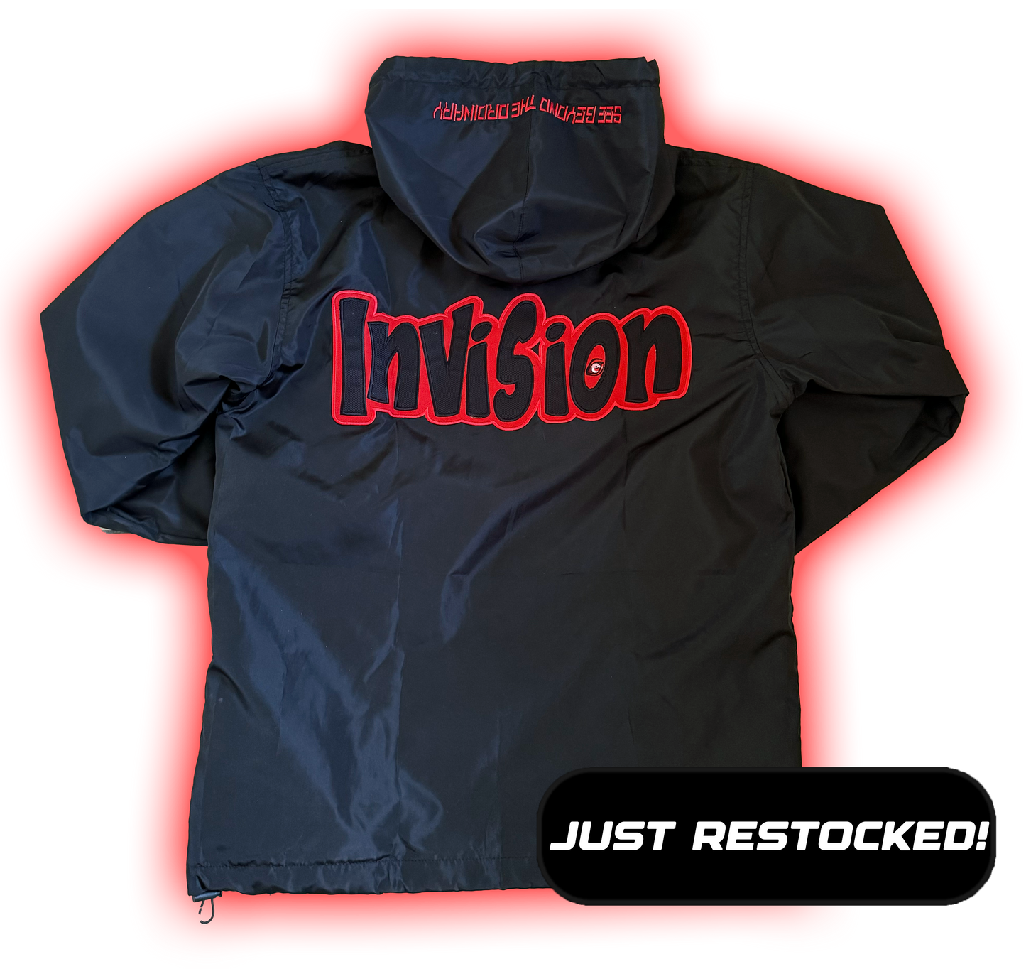 Hyper Red Windbreaker