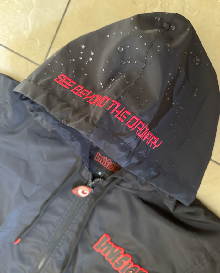 Hyper Red Windbreaker